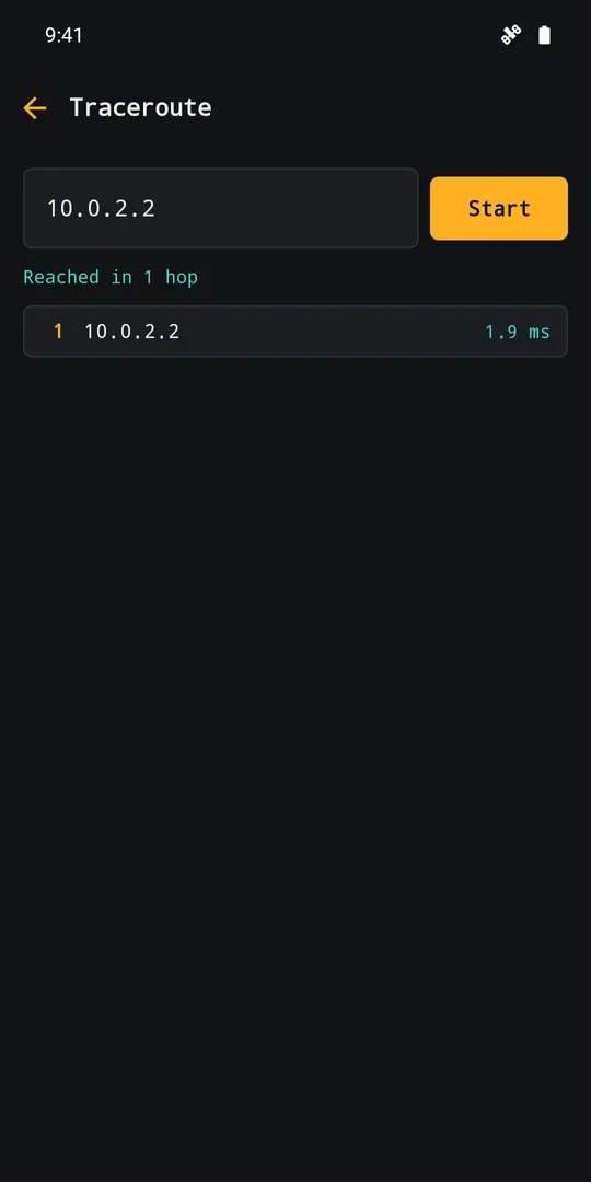 Traceroute — Android