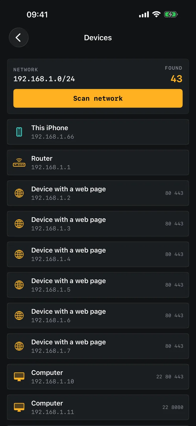 Devices — iPhone
